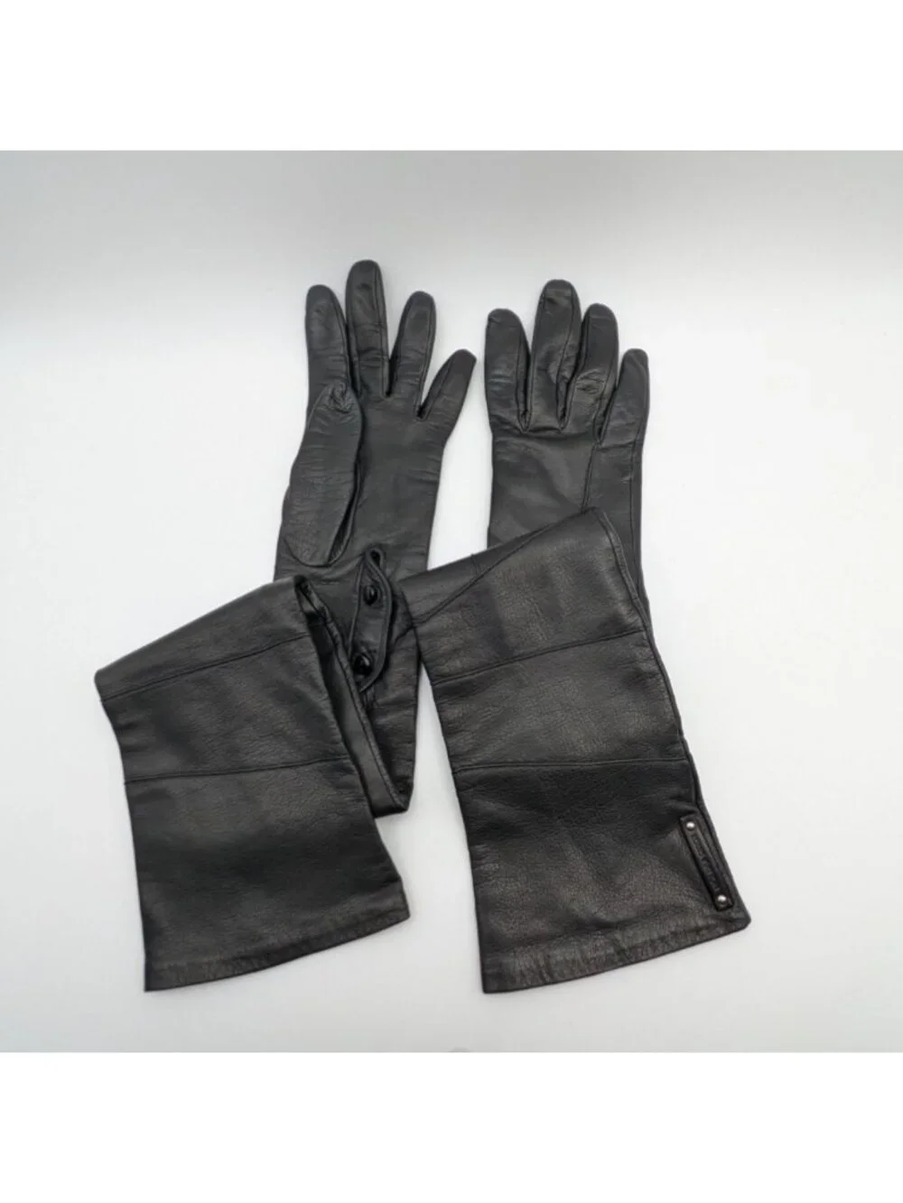 Louis Vuitton Gloves Long Leather Black Sheep